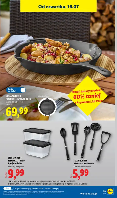 Lidl - gazetka promocyjna Katalog od poniedziałku 13.07 do soboty 18.07 - strona 35
