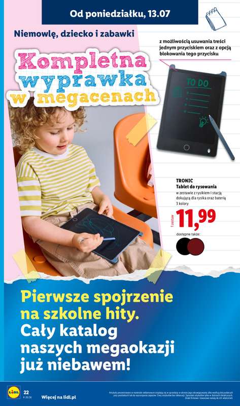 Lidl - gazetka promocyjna Katalog od poniedziałku 13.07 do soboty 18.07 - strona 24
