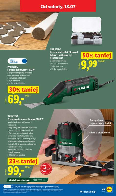 Lidl - gazetka promocyjna Katalog od poniedziałku 13.07 do soboty 18.07 - strona 51