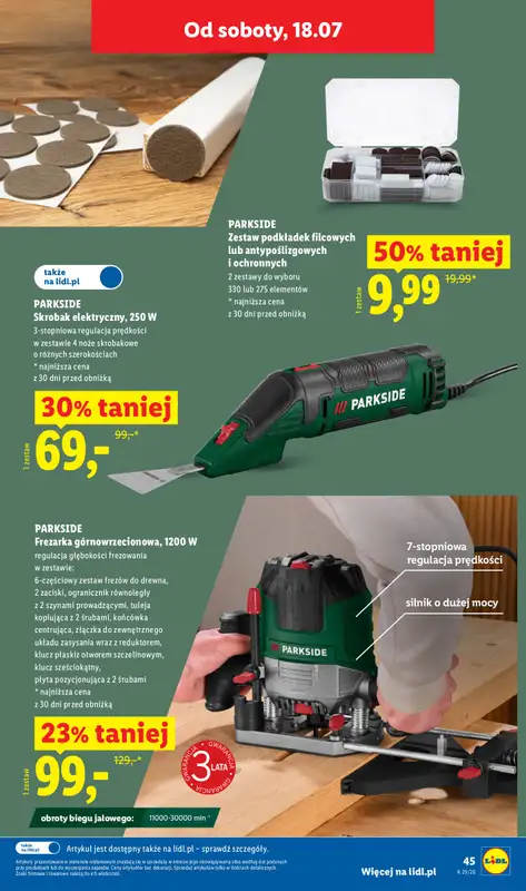 Lidl - gazetka promocyjna Katalog od poniedziałku 13.07 do soboty 18.07 - strona 51