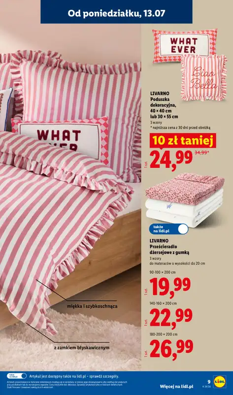 Lidl - gazetka promocyjna Katalog od poniedziałku 13.07 do soboty 18.07 - strona 9