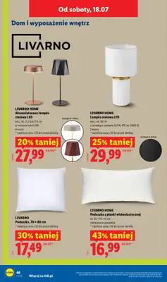 Lidl - gazetka promocyjna Katalog od poniedziałku 13.07 do soboty 18.07 - strona 52