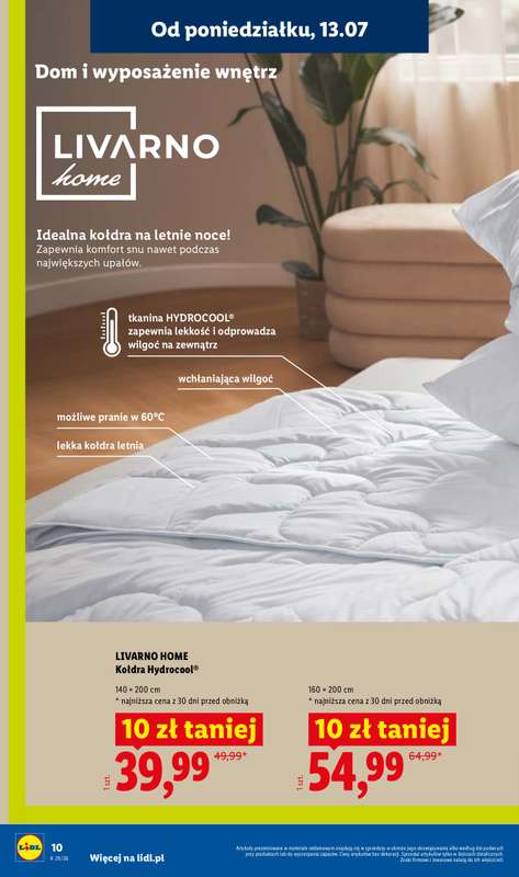 Lidl - gazetka promocyjna Katalog od poniedziałku 13.07 do soboty 18.07 - strona 10