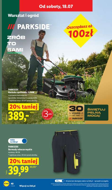 Lidl - gazetka promocyjna Katalog od poniedziałku 13.07 do soboty 18.07 - strona 46