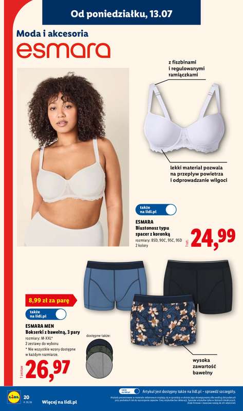 Lidl - gazetka promocyjna Katalog od poniedziałku 13.07 do soboty 18.07 - strona 20