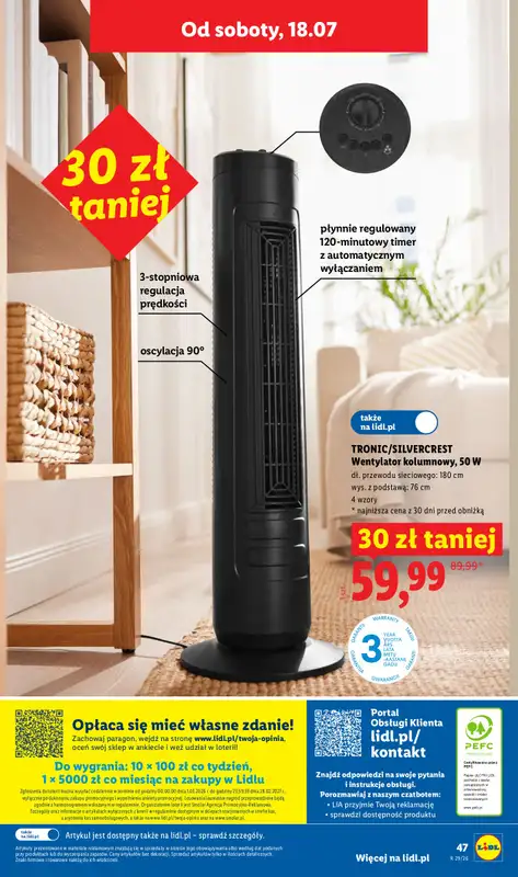 Lidl - gazetka promocyjna Katalog od poniedziałku 13.07 do soboty 18.07 - strona 53