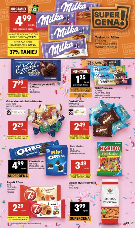 Delikatesy Centrum - gazetka promocyjna Gazetka  do środy 15.07 - strona 29