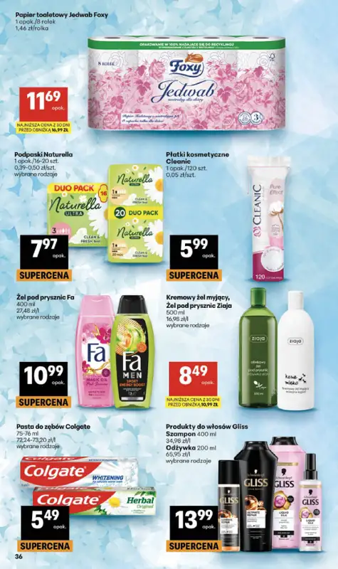 Delikatesy Centrum - gazetka promocyjna Gazetka  do środy 15.07 - strona 36