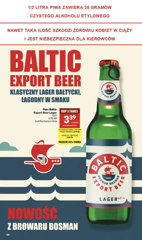 Delikatesy Centrum - gazetka promocyjna Gazetka  do środy 15.07 - strona 34