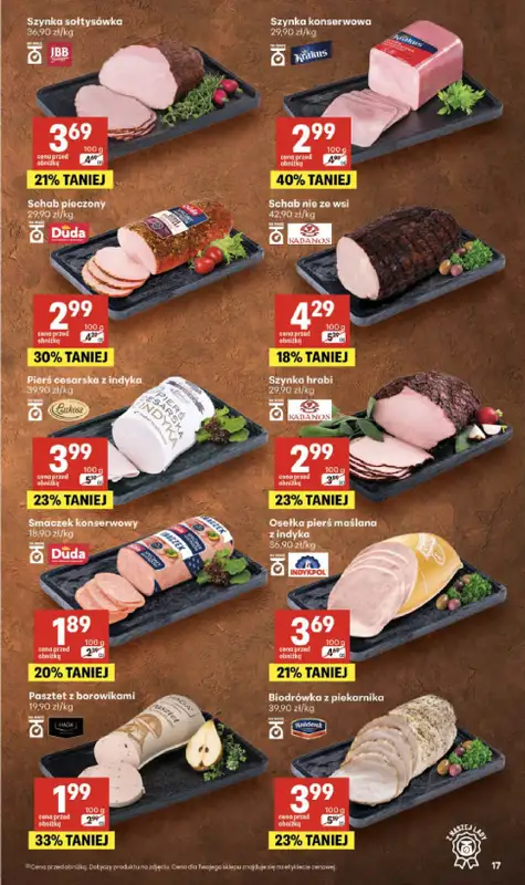Delikatesy Centrum - gazetka promocyjna Gazetka  do środy 15.07 - strona 17