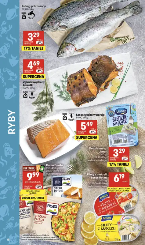 Delikatesy Centrum - gazetka promocyjna Gazetka  do środy 15.07 - strona 18