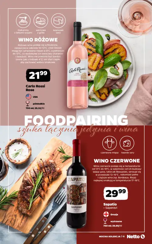 Netto - gazetka promocyjna Mocna Kolekcja - Wina  do soboty 18.07 - strona 11