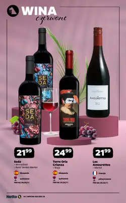 Netto - gazetka promocyjna Mocna Kolekcja - Wina  do soboty 18.07 - strona 14