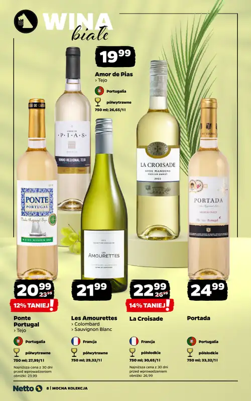 Netto - gazetka promocyjna Mocna Kolekcja - Wina  do soboty 18.07 - strona 8