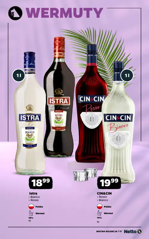 Netto - gazetka promocyjna Mocna Kolekcja - Wina  do soboty 18.07 - strona 17