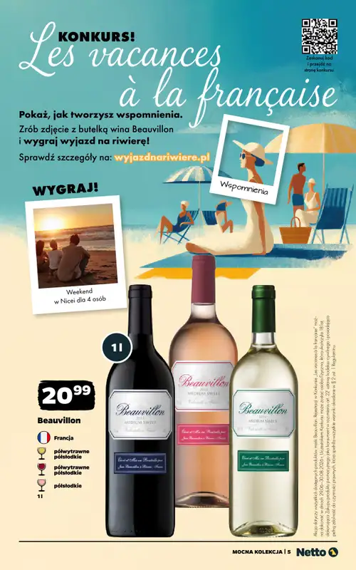 Netto - gazetka promocyjna Mocna Kolekcja - Wina  do soboty 18.07 - strona 5