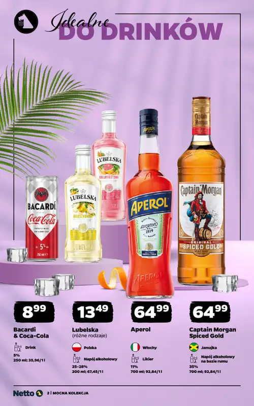 Netto - gazetka promocyjna Mocna Kolekcja - Mocne Alkohole  do soboty 18.07 - strona 2
