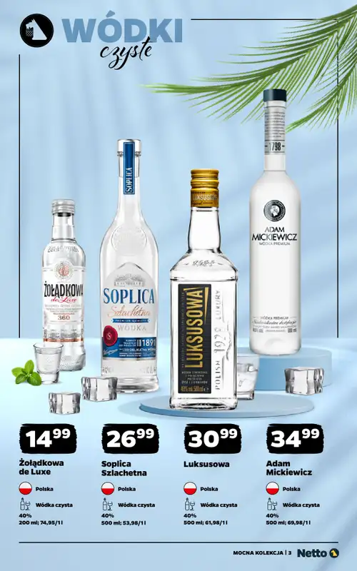 Netto - gazetka promocyjna Mocna Kolekcja - Mocne Alkohole  do soboty 18.07 - strona 3