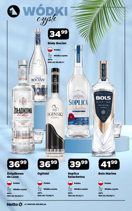 Netto - gazetka promocyjna Mocna Kolekcja - Mocne Alkohole  do soboty 18.07 - strona 13