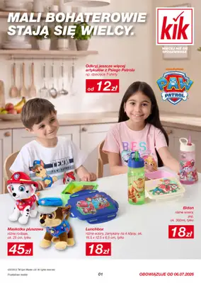 KiK - gazetka promocyjna Gazetka  