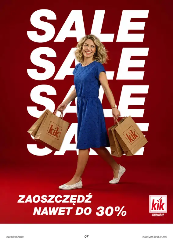 KiK - gazetka promocyjna Gazetka   - strona 7