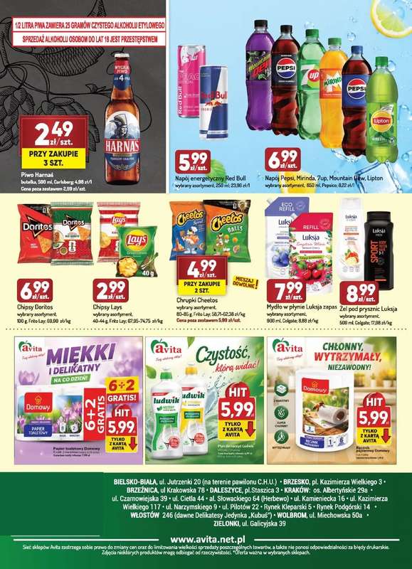 Avita - gazetka promocyjna Gazetka od środy 08.07 do wtorku 14.07 - strona 4
