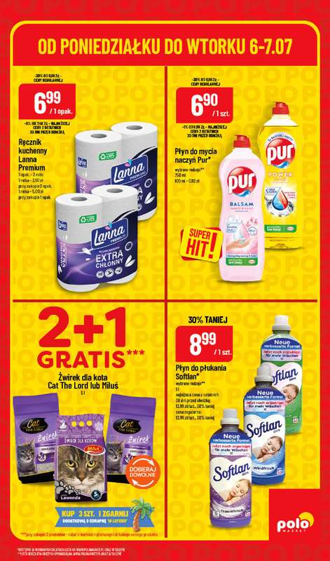 POLOmarket - gazetka promocyjna Super hity od poniedziałku 06.07 do wtorku 07.07 - strona 7