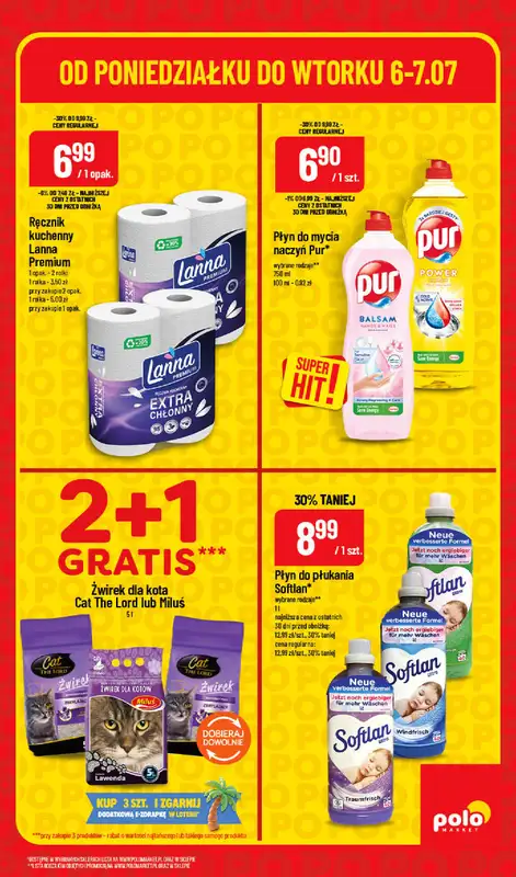 POLOmarket - gazetka promocyjna Super hity od poniedziałku 06.07 do wtorku 07.07 - strona 7