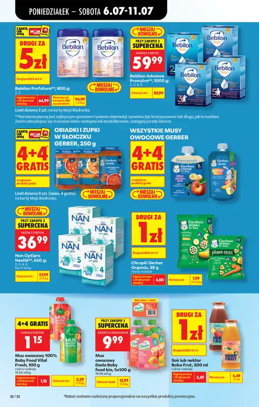 Biedronka - gazetka promocyjna Od poniedziałku, Z ladą tradycyjną od poniedziałku 06.07 do soboty 11.07 - strona 72