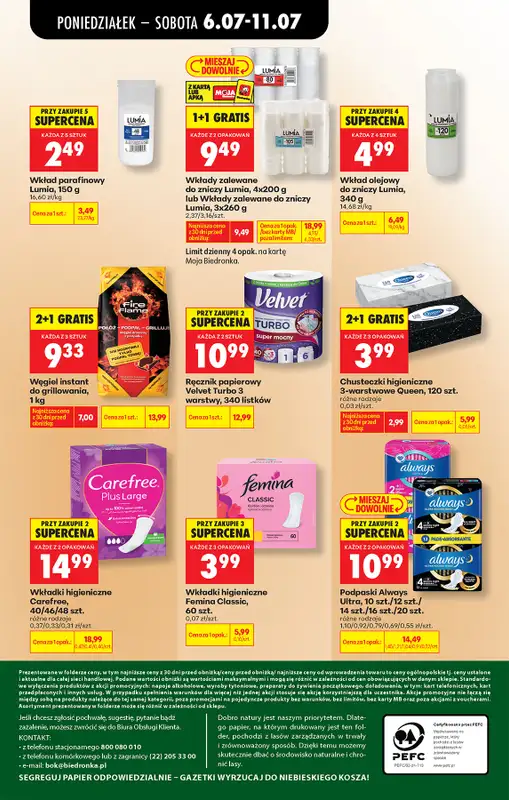 Biedronka - gazetka promocyjna Od poniedziałku, Z ladą tradycyjną od poniedziałku 06.07 do soboty 11.07 - strona 76