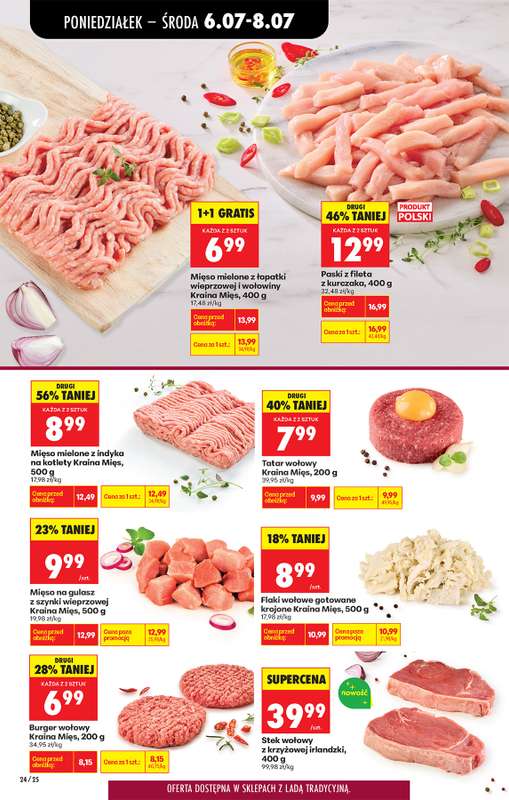 Biedronka - gazetka promocyjna Od poniedziałku, Z ladą tradycyjną od poniedziałku 06.07 do soboty 11.07 - strona 32