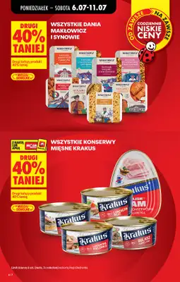 Biedronka - gazetka promocyjna Od poniedziałku, Z ladą tradycyjną od poniedziałku 06.07 do soboty 11.07 - strona 8