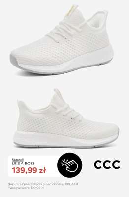 CCC - gazetka promocyjna SALE - białe sneakersy damskie od poniedziałku 06.07  - strona 4