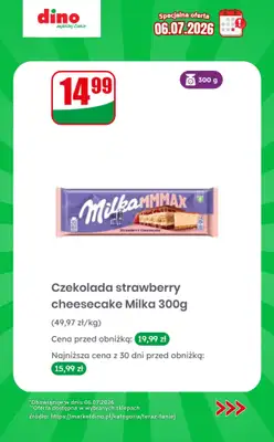 Dino - gazetka promocyjna Specjalna oferta na 06.07.2026 - promocje spoza gazetki od poniedziałku 06.07 do poniedziałku 06.07 - strona 7