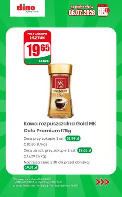 Dino - gazetka promocyjna Specjalna oferta na 06.07.2026 - promocje spoza gazetki od poniedziałku 06.07 do poniedziałku 06.07 - strona 4