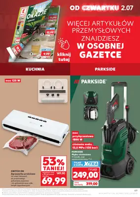 Kaufland - gazetka promocyjna Gazetka Tygodnia od czwartku 02.07 do środy 08.07 - strona 69