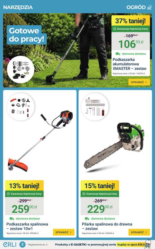 ERLI - gazetka promocyjna HITy tygodnia – taniej z Erli! od poniedziałku 06.07 do niedzieli 12.07 - strona 2