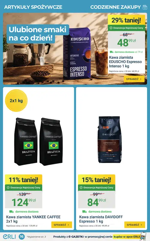 ERLI - gazetka promocyjna HITy tygodnia – taniej z Erli! od poniedziałku 06.07 do niedzieli 12.07 - strona 16