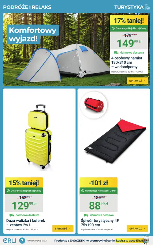 ERLI - gazetka promocyjna HITy tygodnia – taniej z Erli! od poniedziałku 06.07 do niedzieli 12.07 - strona 7