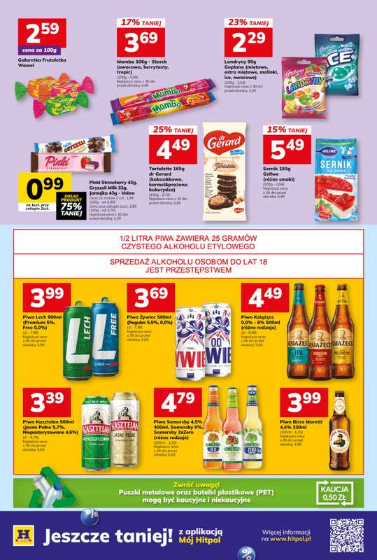 Hitpol - gazetka promocyjna Gazetka  do niedzieli 19.07 - strona 10