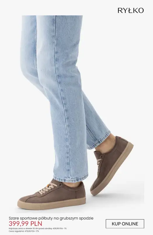Ryłko - gazetka promocyjna SALE - półbuty męskie od poniedziałku 06.07  - strona 7