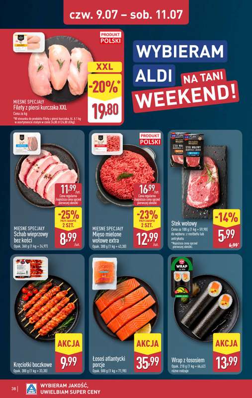 Aldi - gazetka promocyjna Pełny katalog! od poniedziałku 06.07 do soboty 11.07 - strona 38
