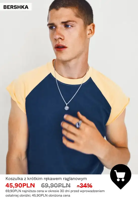 Bershka - gazetka promocyjna SALE - koszulki męskie od poniedziałku 06.07  - strona 2