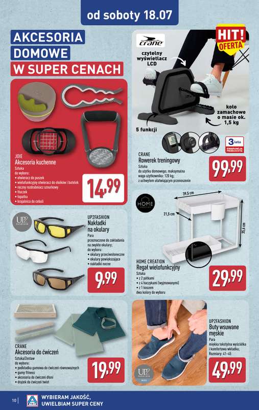 Aldi - gazetka promocyjna Aldi ma to coś! od środy 15.07 do soboty 18.07 - strona 10