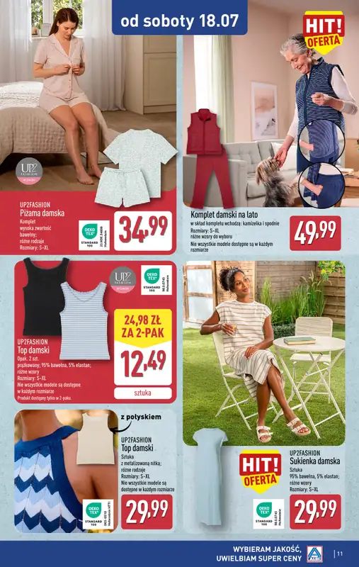 Aldi - gazetka promocyjna Aldi ma to coś! od środy 15.07 do soboty 18.07 - strona 11