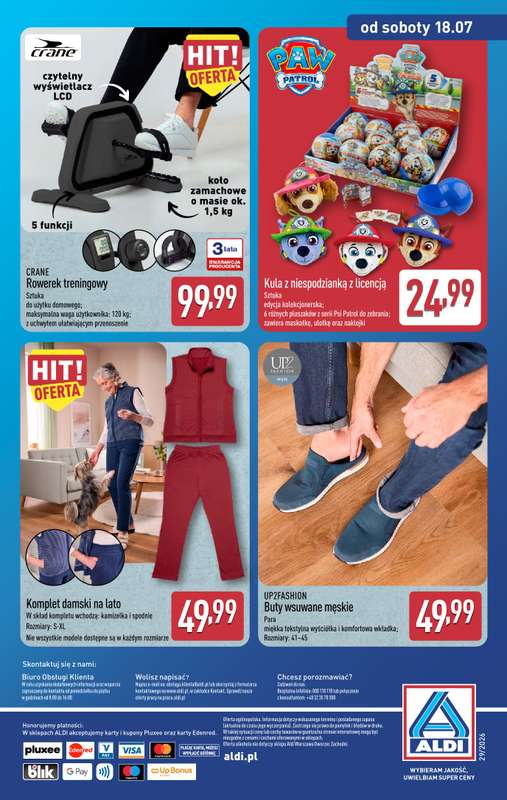 Aldi - gazetka promocyjna Aldi ma to coś! od środy 15.07 do soboty 18.07 - strona 15