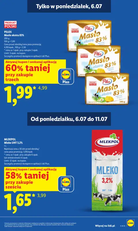 Lidl - gazetka promocyjna Oferta od poniedziałku od poniedziałku 06.07 do środy 08.07 - strona 11