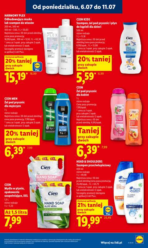Lidl - gazetka promocyjna Oferta od poniedziałku od poniedziałku 06.07 do środy 08.07 - strona 59