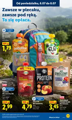 Lidl - gazetka promocyjna Oferta od poniedziałku od poniedziałku 06.07 do środy 08.07 - strona 73