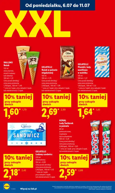 Lidl - gazetka promocyjna Oferta od poniedziałku od poniedziałku 06.07 do środy 08.07 - strona 52